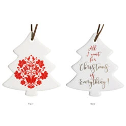 Hang Tree Red Wreath