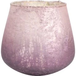 Votive Gold/cranberry