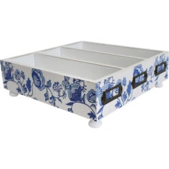 Cutlery/knick-knack Blue/white