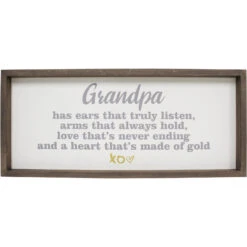 Sign Grandpa Gold