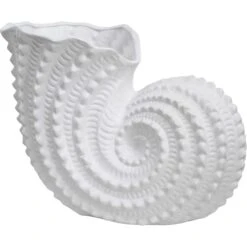Vase/planter Trumpet Shell Giant