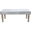 Ottoman/bench French Fleur
