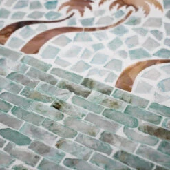 Stool Blue Palm -Cozy Homeware Store 10debcc039bdf04faba4b490baff8f6b thumb