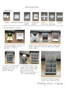 Set/18 Keyrings + Display Box -Cozy Homeware Store 152e3ab68b11a545f78135954d90c5e3 thumb