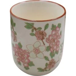 Jappa Cup Pink Flowers