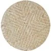 Placemat Rnd Nat/wash