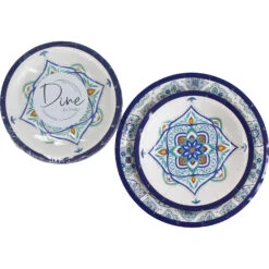 Paper Plate Moroc Sml 20/pk