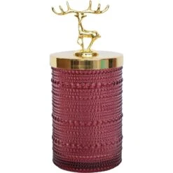 Trinket Reindeer Ruby