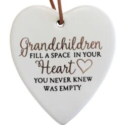 Hanging Heart Grandchildren