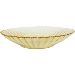 Glass Dish Marrigold/gold