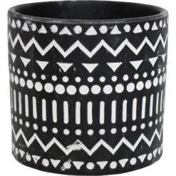Planter Tribal Black
