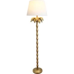 Floor Lamp Palm Gold