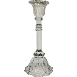 Belle Candle Holder Sage Lrg