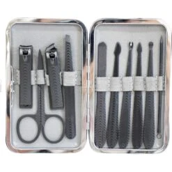 Manicure Set Grey/black