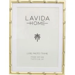 Frame 6x8 Bamboo Gold