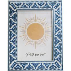 Framed Catania Blue 5x7