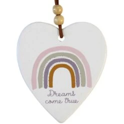 Hanging Heart Rainbow Dreams