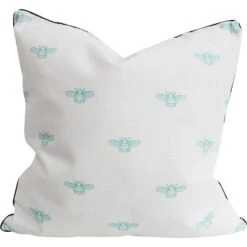 Cushion Bee Blue