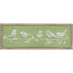 Wall Decor Birds Green