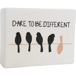 Ceramic Sign Different