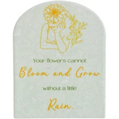 Gift Plaque Bloom And Grow