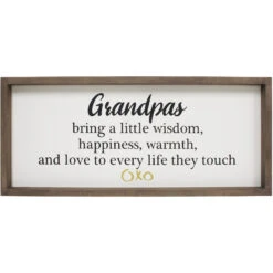 Sign Grandpa Wisdom