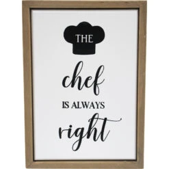 Sign Chef Right