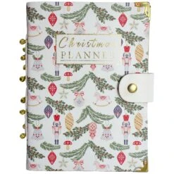 Leather N/book Christmas Planner