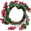 Wreath W/ Berries Lrg