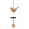 Hanging Bird Bell Peach