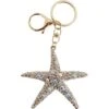 Keyring Starfish Bling