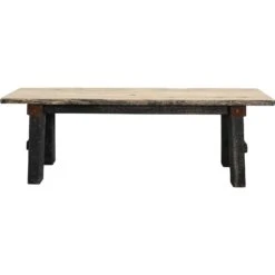 Bench Seat Salvaged Ant Black- New Kd