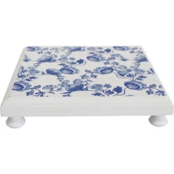 Trivet Blue/white