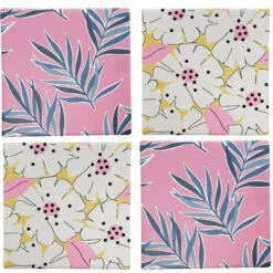 Coasters S/4 Summer Brights