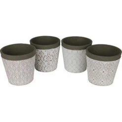 Pots Pattern Small S/4