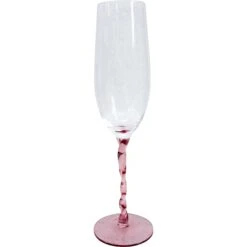Champagne Glass Pretty In Pink