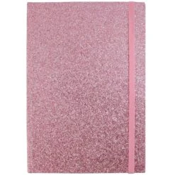 Notebook A5 Glitter Rose