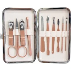 Manicure Set Ivory/copper