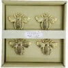 Napkin Rings S/4 Bees