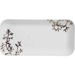 Porcelain Trinket/soap Dish Med Willow