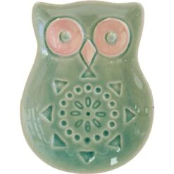 Owl Plate Sage