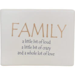 Ceramic Sign Family A Bit