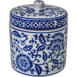 Jar Blue And White Tapestry