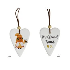 Gift Heart Sunflower Gnome